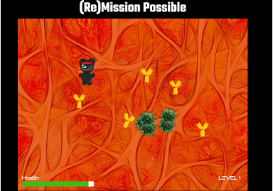 A screenshot of Remission Possible gameplay